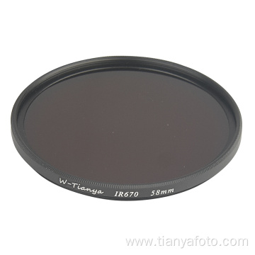 670nm ir cut off filter for camera